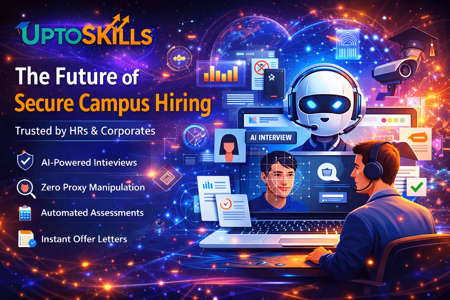 Why UpToSkills Is Becoming the First Choice for HRs & Corporates in Campus Hiring